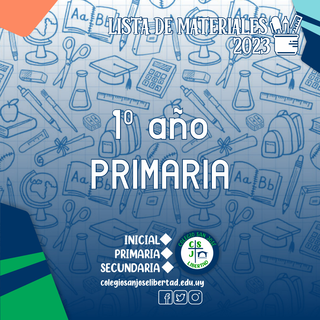 [MATERIALES 2023] 1º año