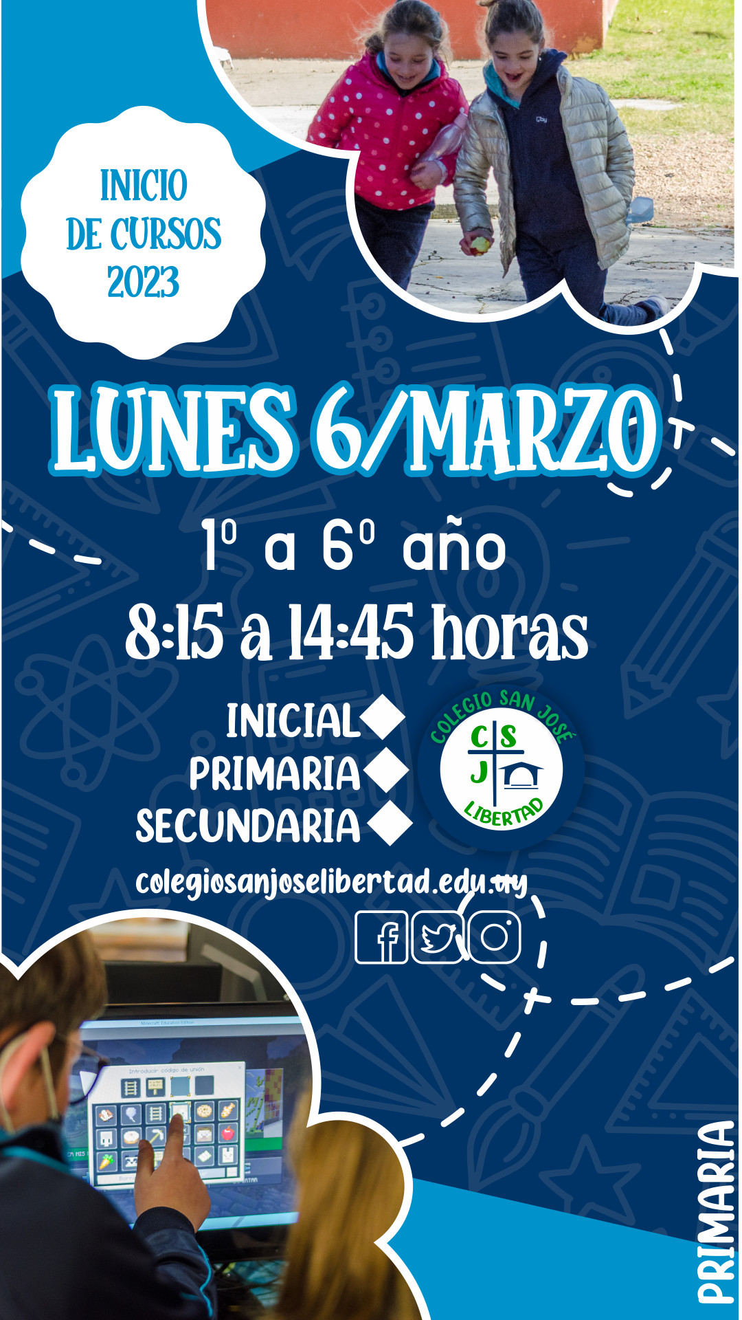 [PRIMARIA] comienzo de cursos 2023