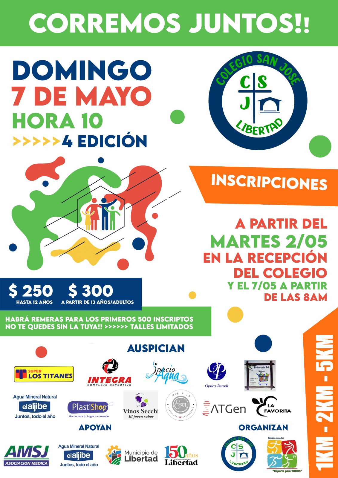 4ª edición CORREMOS JUNTOS