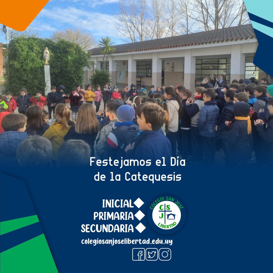 FESTEJAMOS EL DÍA DE LA CATEQUESIS