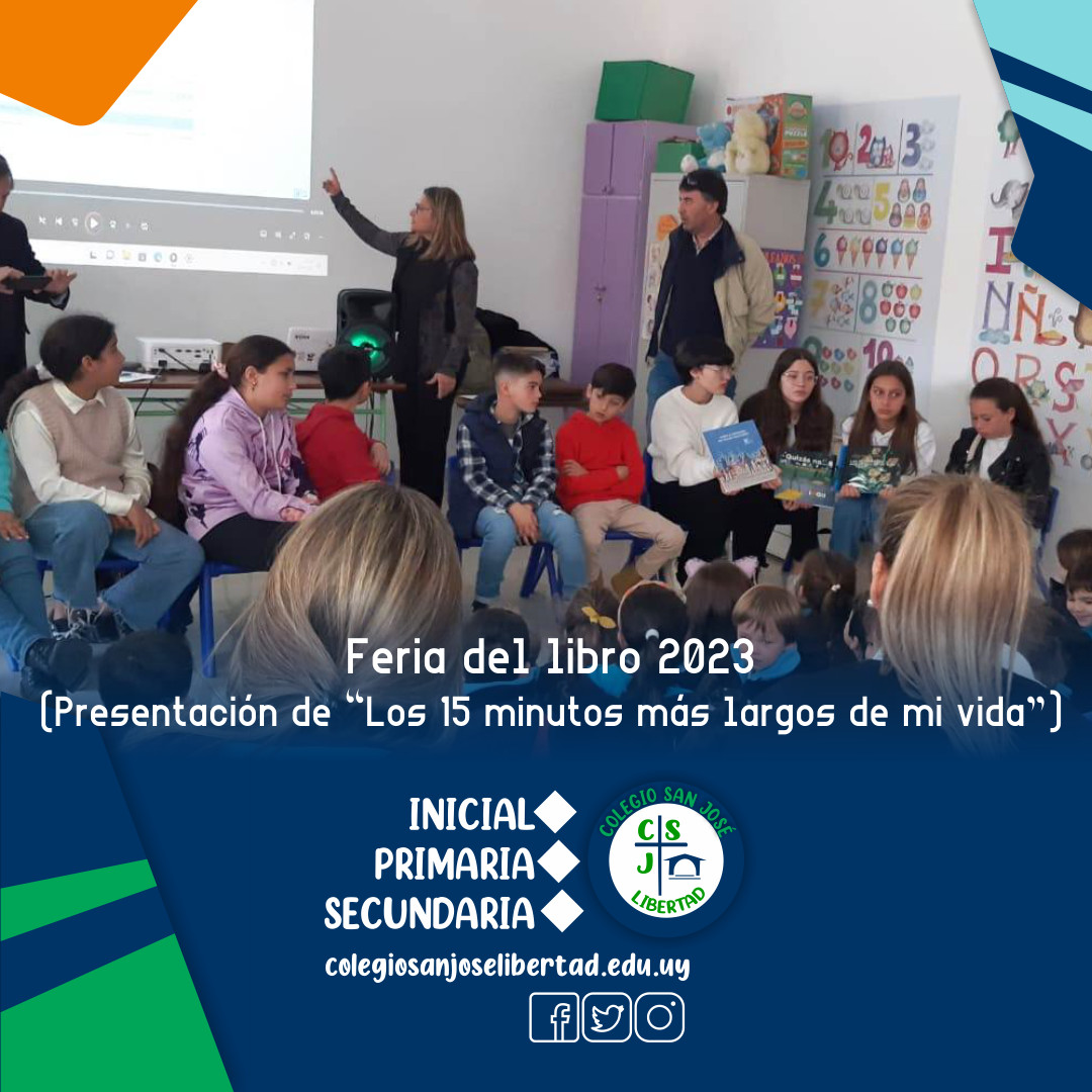 PRESENTACIÓN DEL LIBRO «LOS 15 MINUTOS MÁS LARGOS DE MI VIDA»